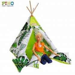 ZABIERZ SWOJE LALKI NA WYPRAWĘ POD NAMIOT, DO OGRODU CZY NA PLAŻĘ