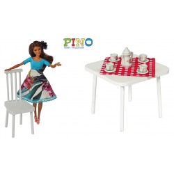 Piękny komplet dla każdej dziewczynki - zabawka na pokolenia