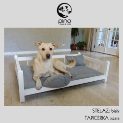 Łóżko drewniane L Legowisko...